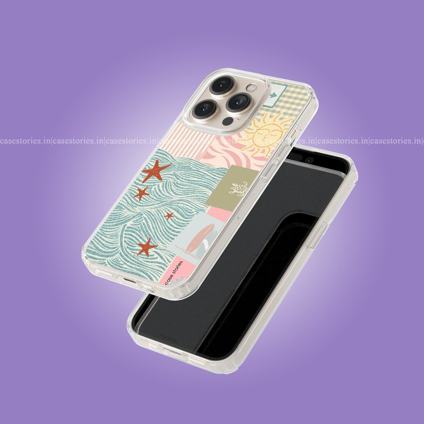 Coastal Collage Soft Case