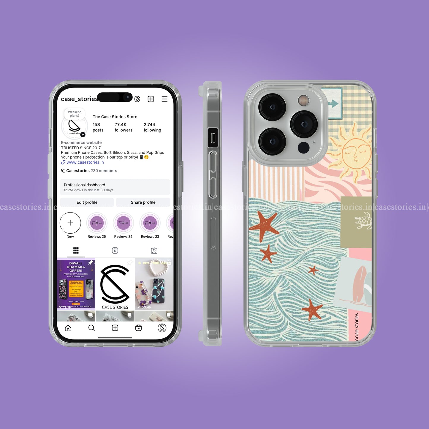 Coastal Collage Soft Case