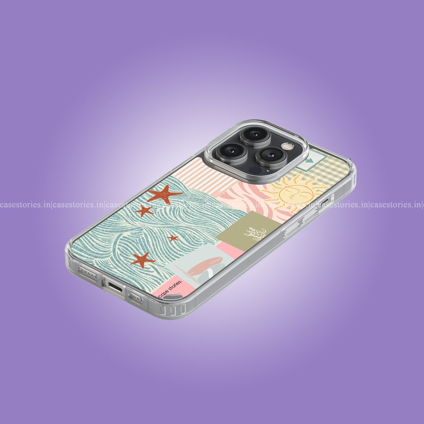 Coastal Collage Soft Case