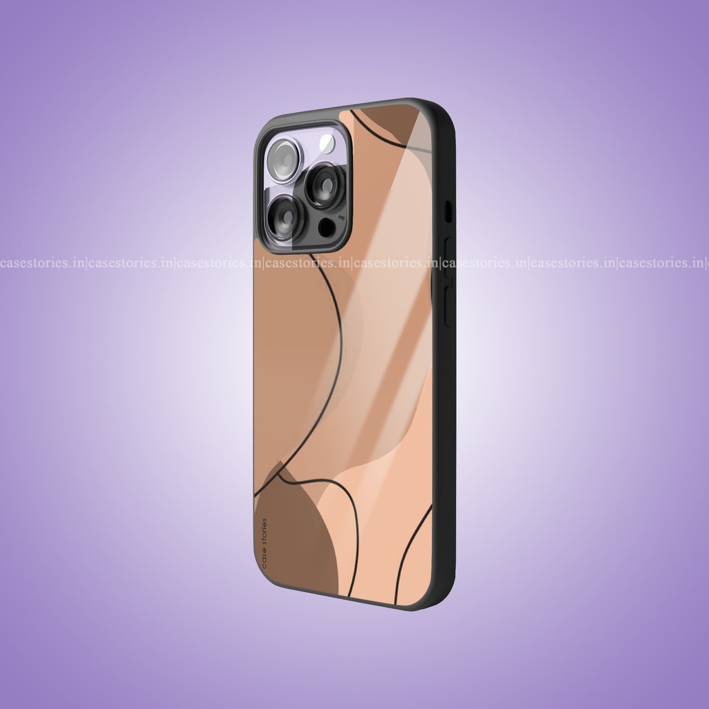 Cocoa Vibes Premium Glossy Phone Case