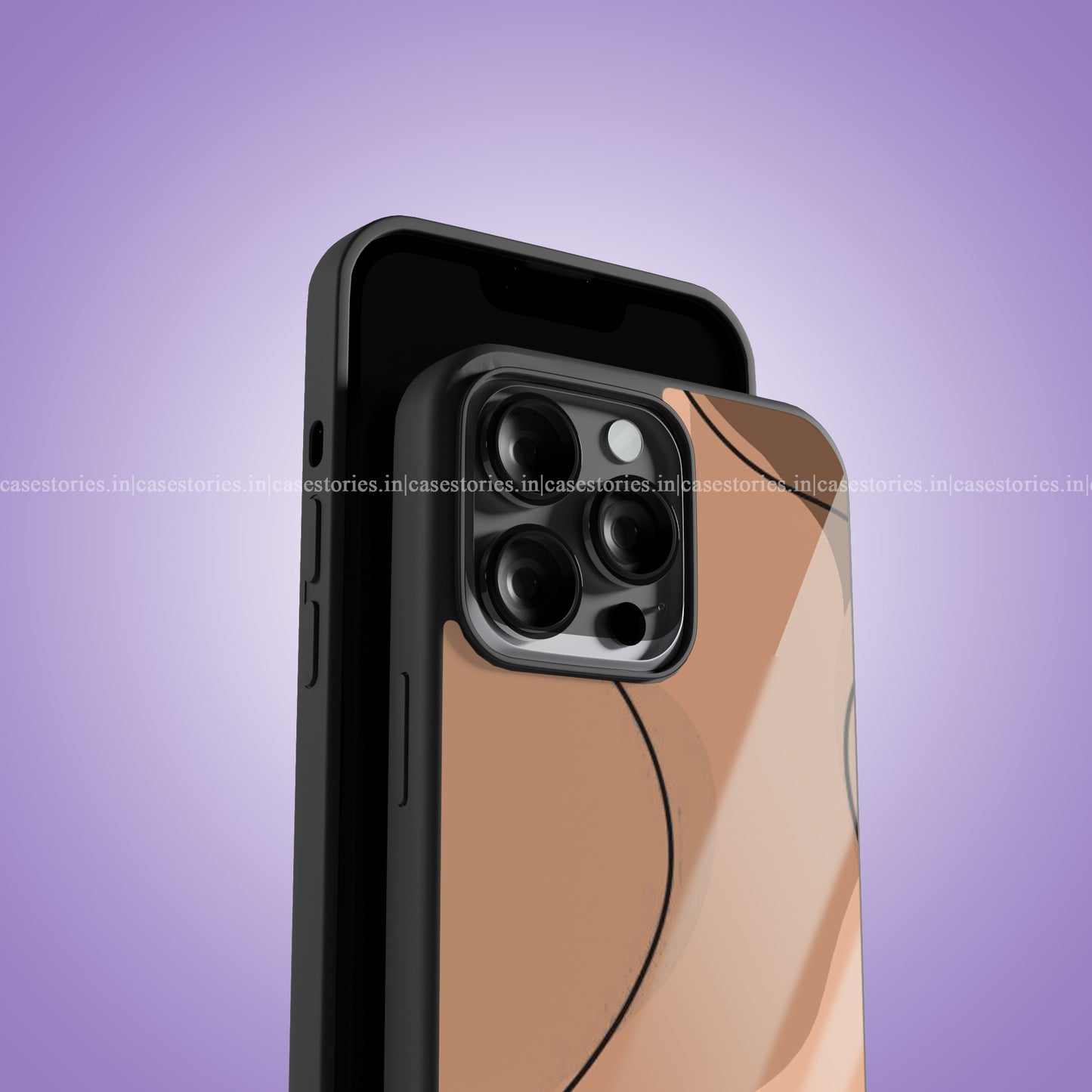 Cocoa Vibes Premium Glossy Phone Case