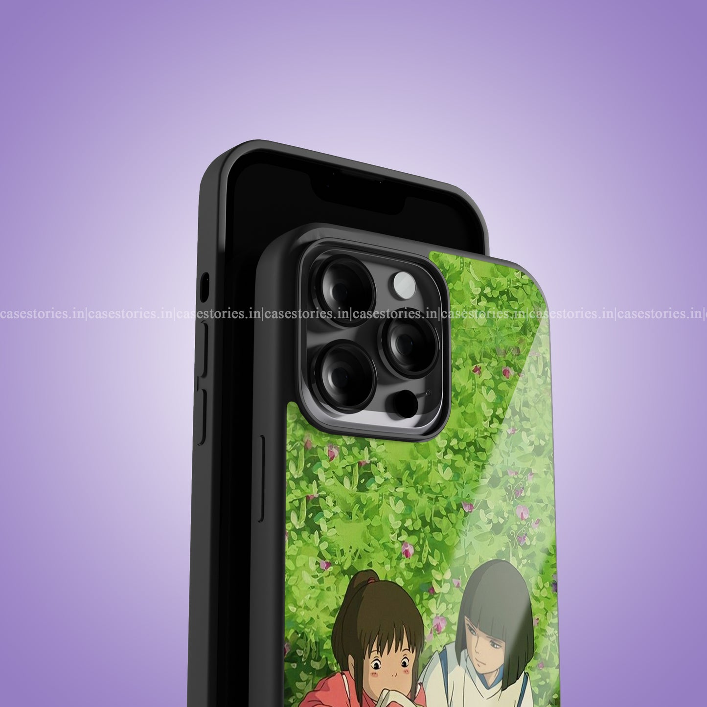 Custom Ghibli Art Premium Glossy Phone Case
