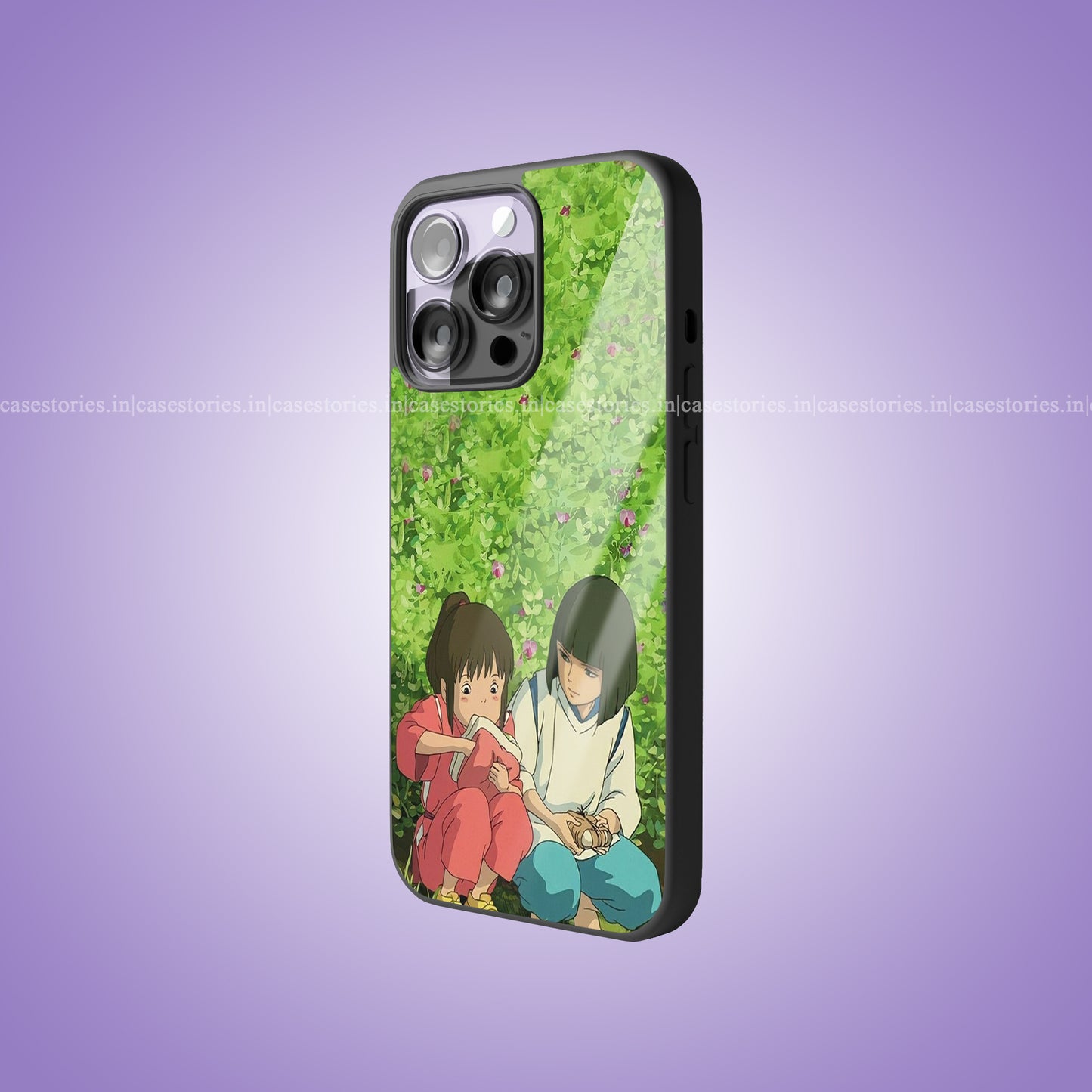 Custom Ghibli Art Premium Glossy Phone Case