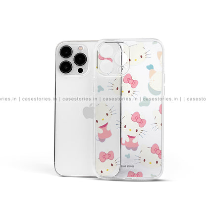 Cute Kitten Transparent Mobile Cover