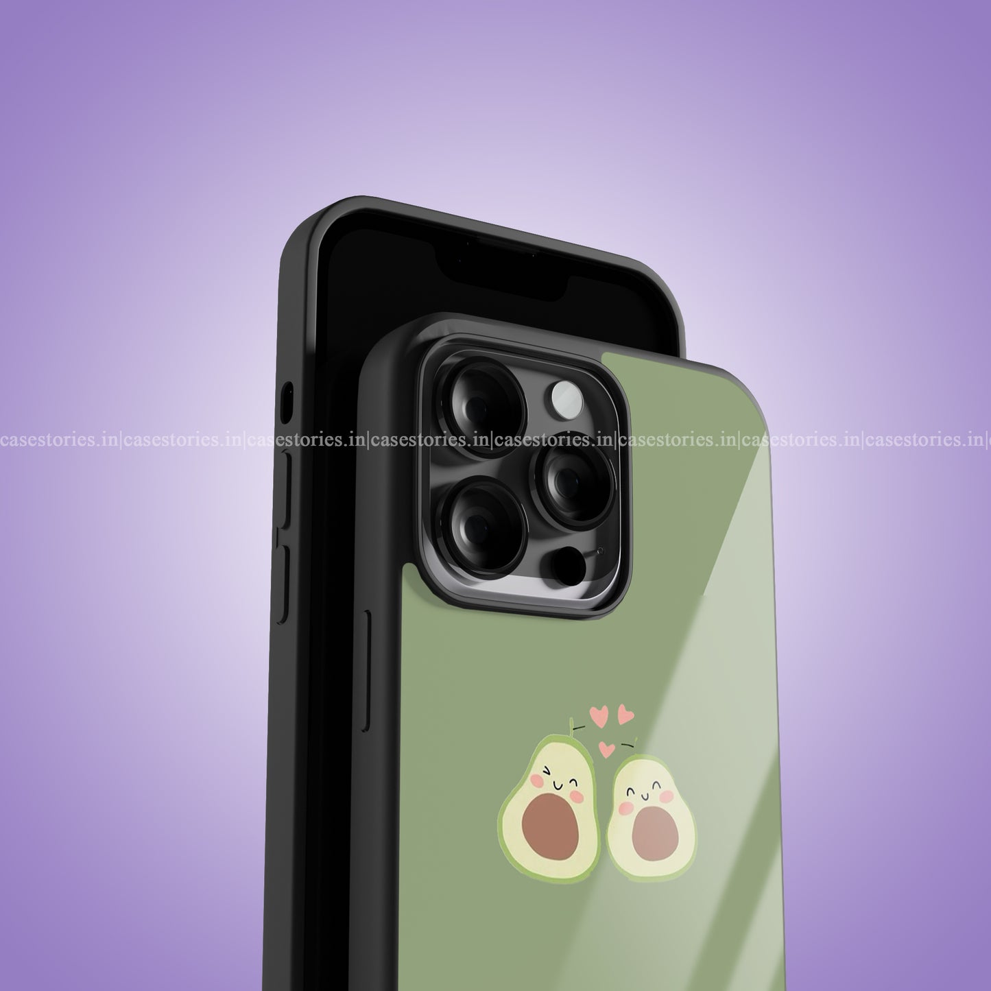 Cutiecore Avocado Premium Glossy Phone Case