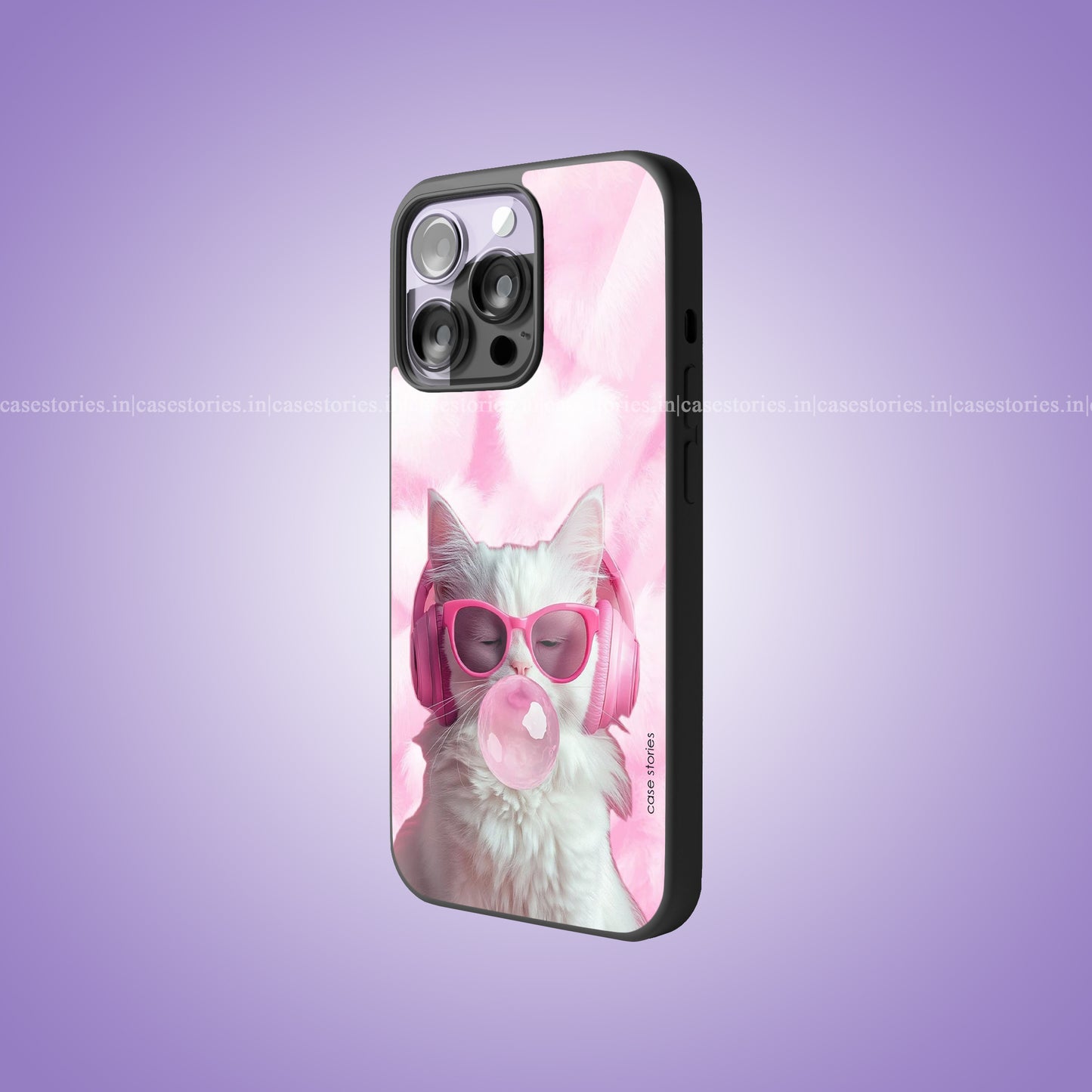 Cyber Glow Premium Glossy Phone Case