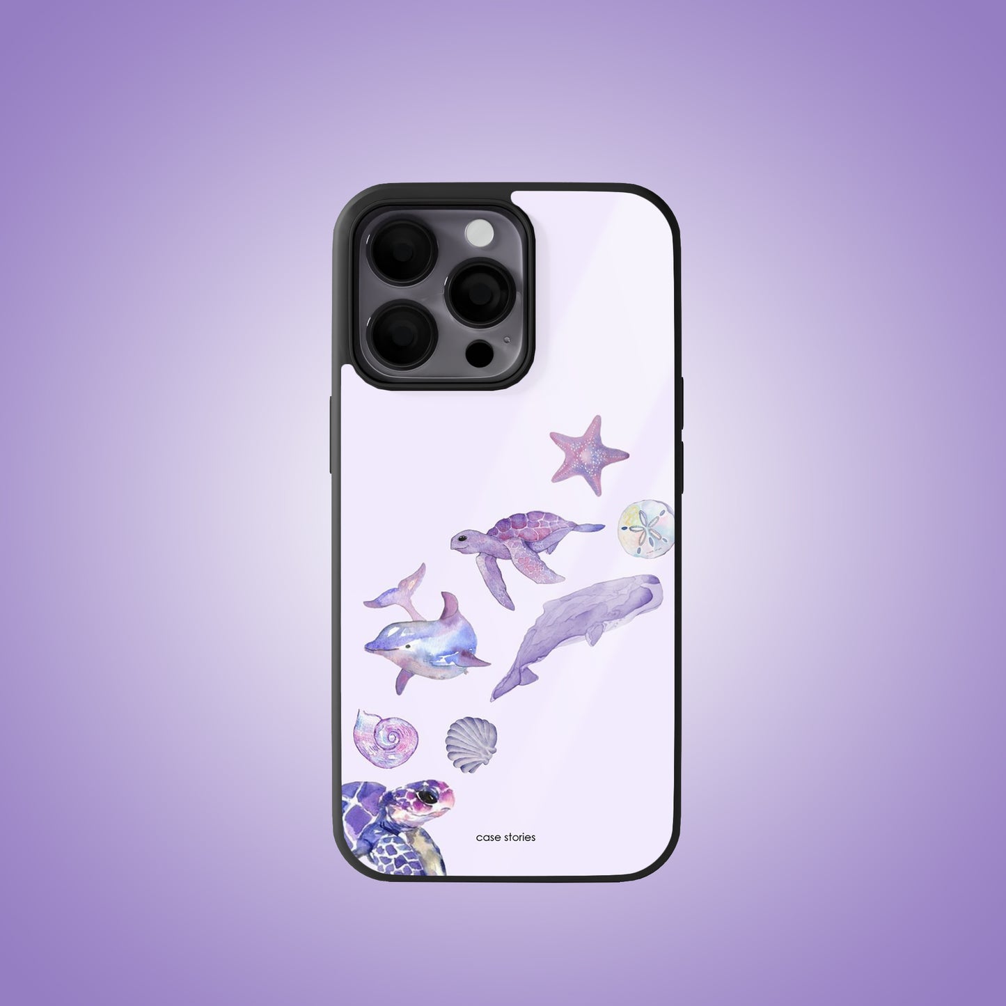 Deep Sea Core Premium Glossy Phone Case