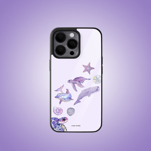 Deep Sea Core Premium Glossy Phone Case