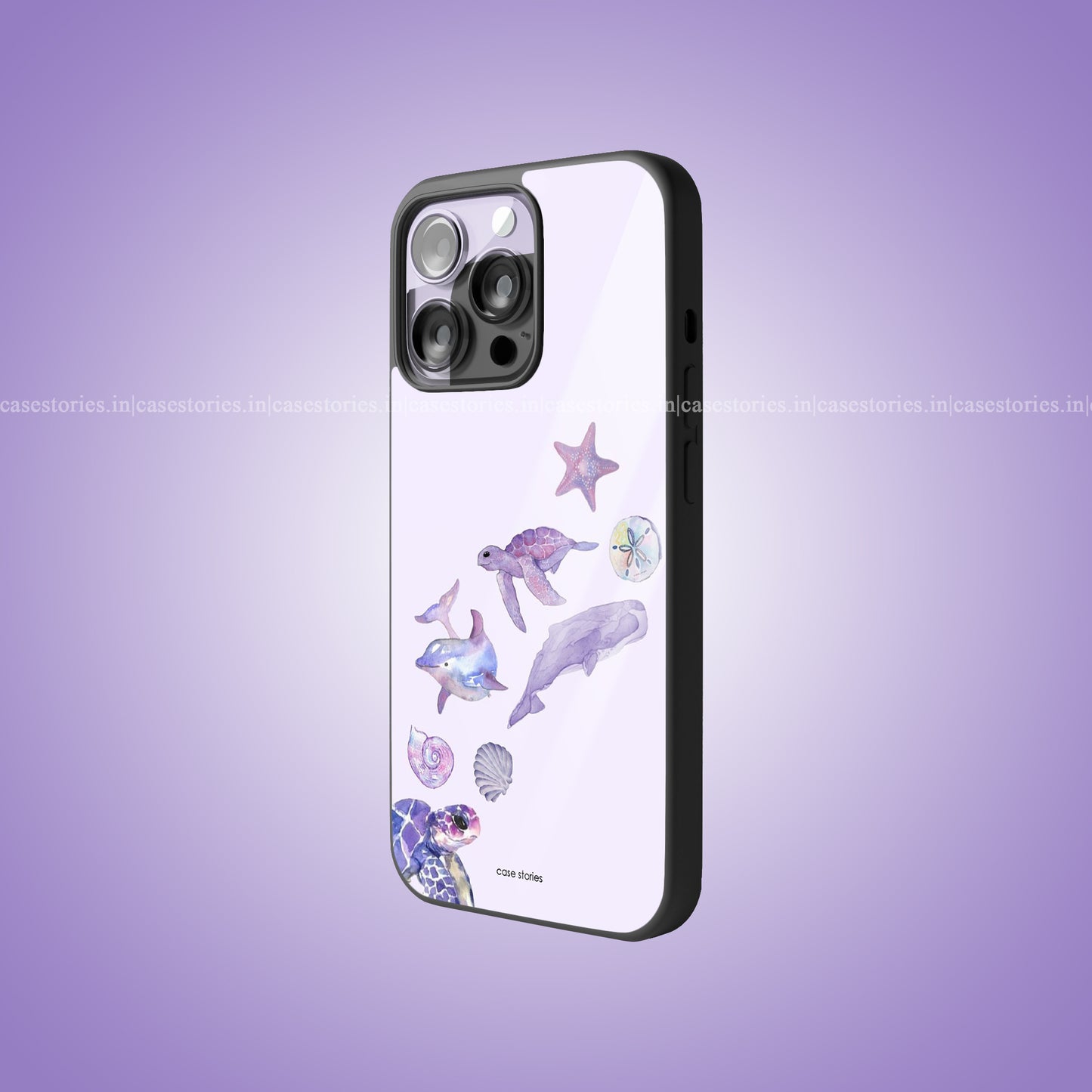 Deep Sea Core Premium Glossy Phone Case