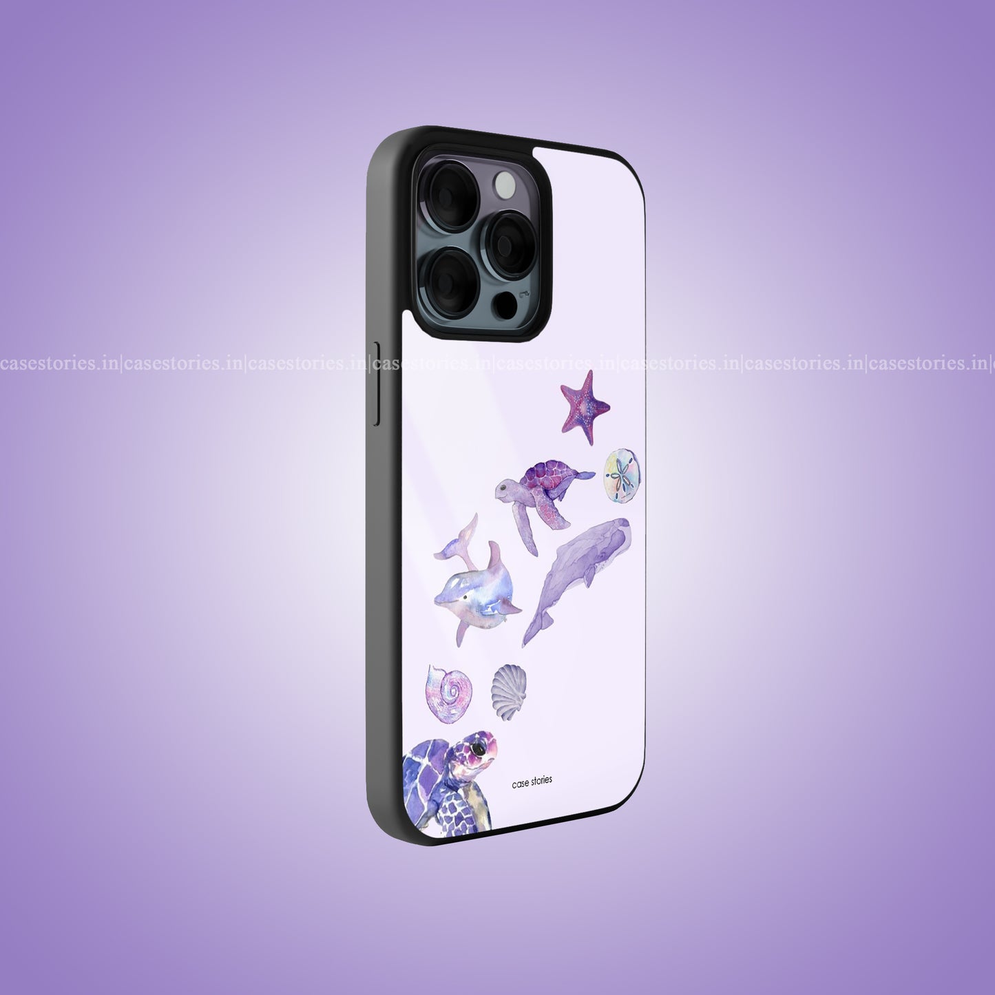 Deep Sea Core Premium Glossy Phone Case