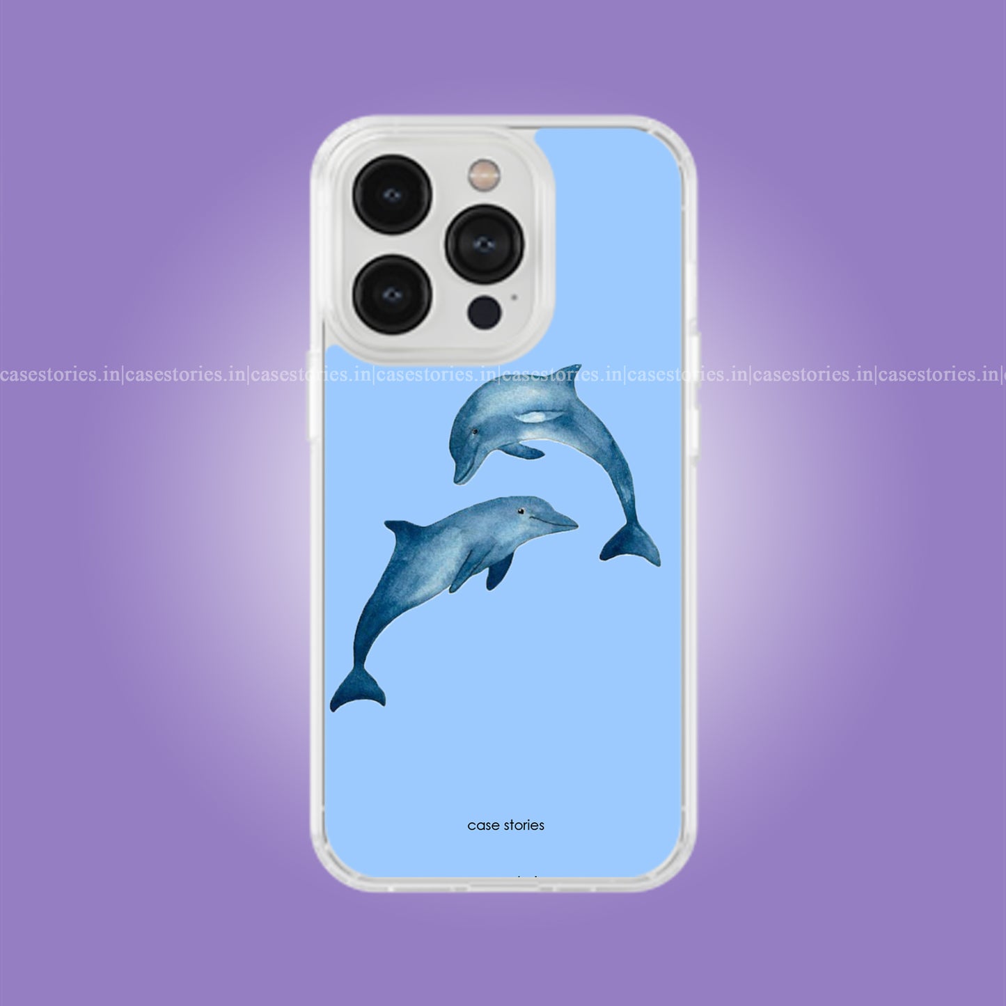 Dolphin Aqua Mood Soft Case