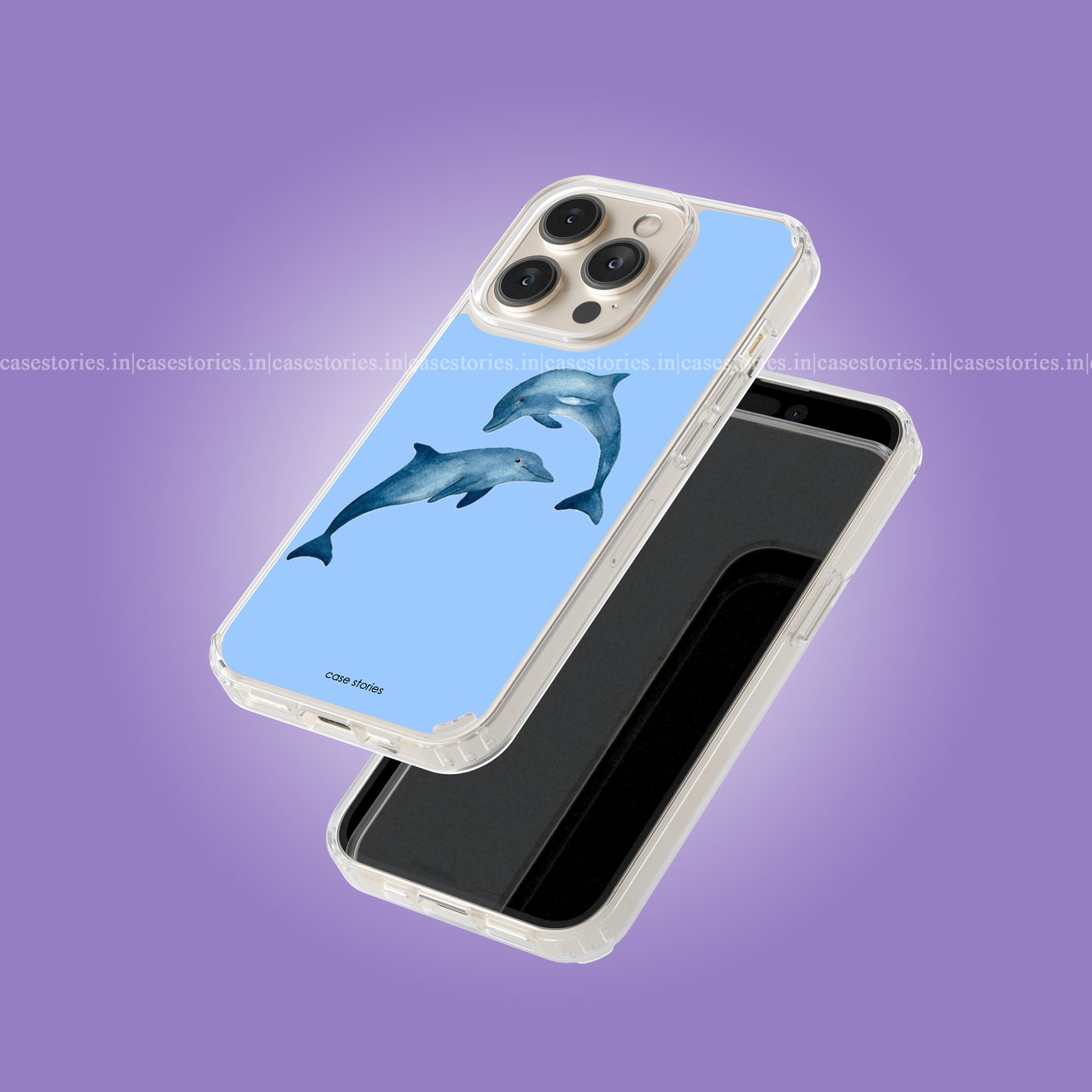 Dolphin Aqua Mood Soft Case