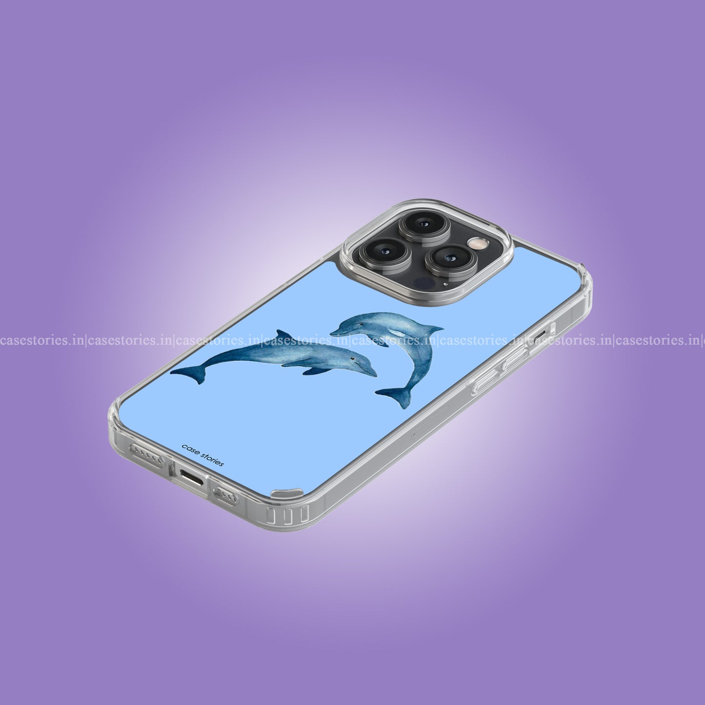 Dolphin Aqua Mood Soft Case