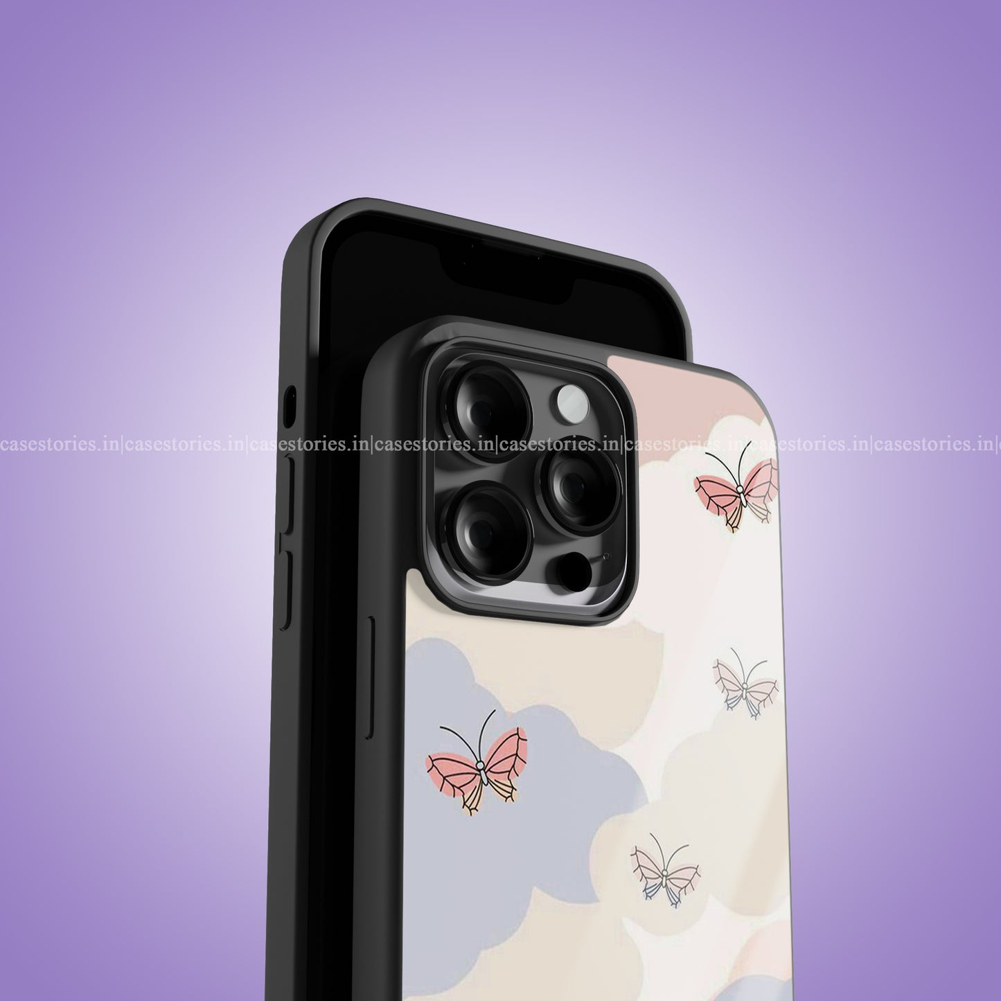 Dreamy Wings Butterfly Premium Glossy Phone Case