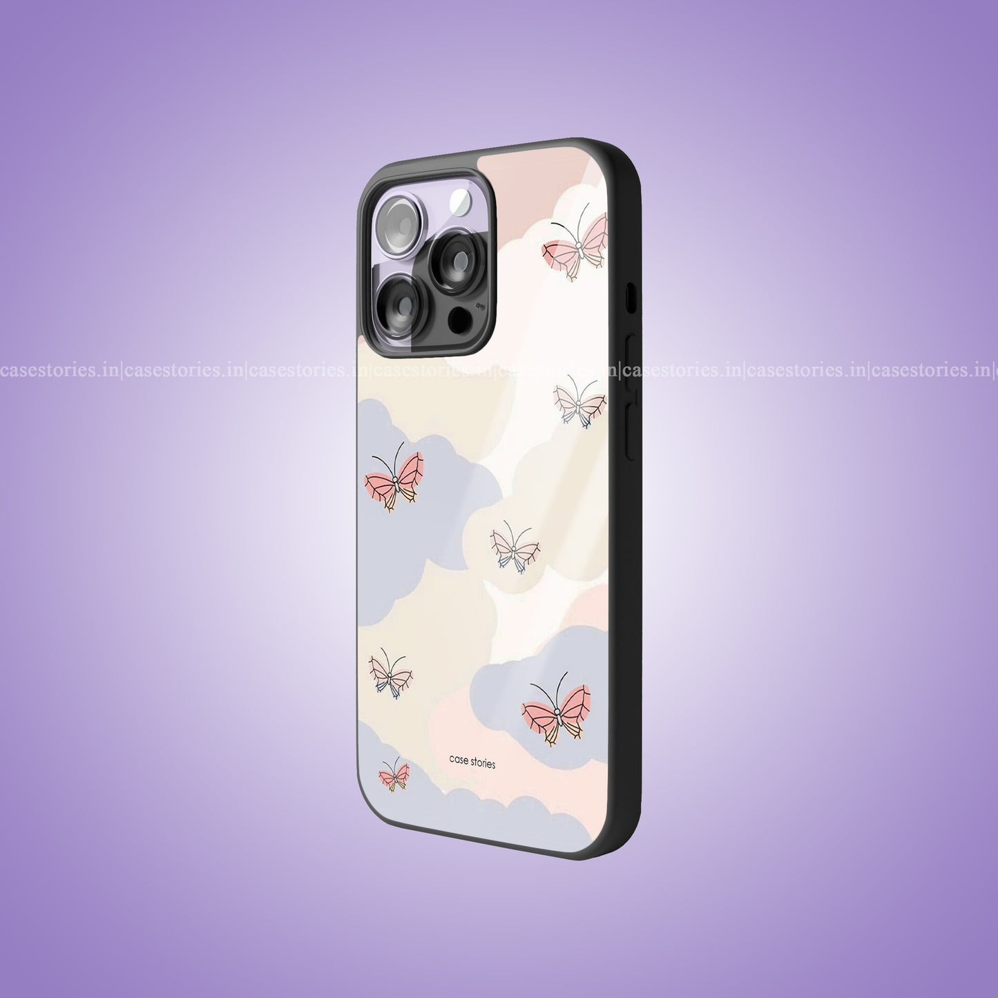 Dreamy Wings Butterfly Premium Glossy Phone Case