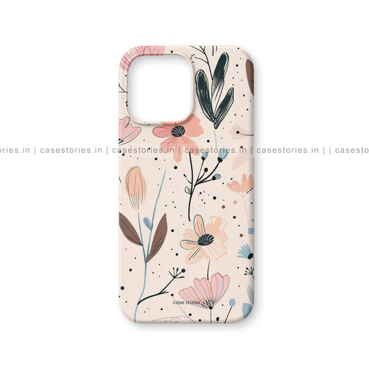Floral Pattern Mobile Cover