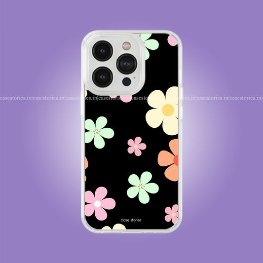 Floral Canvas Aesthetic Soft Case
