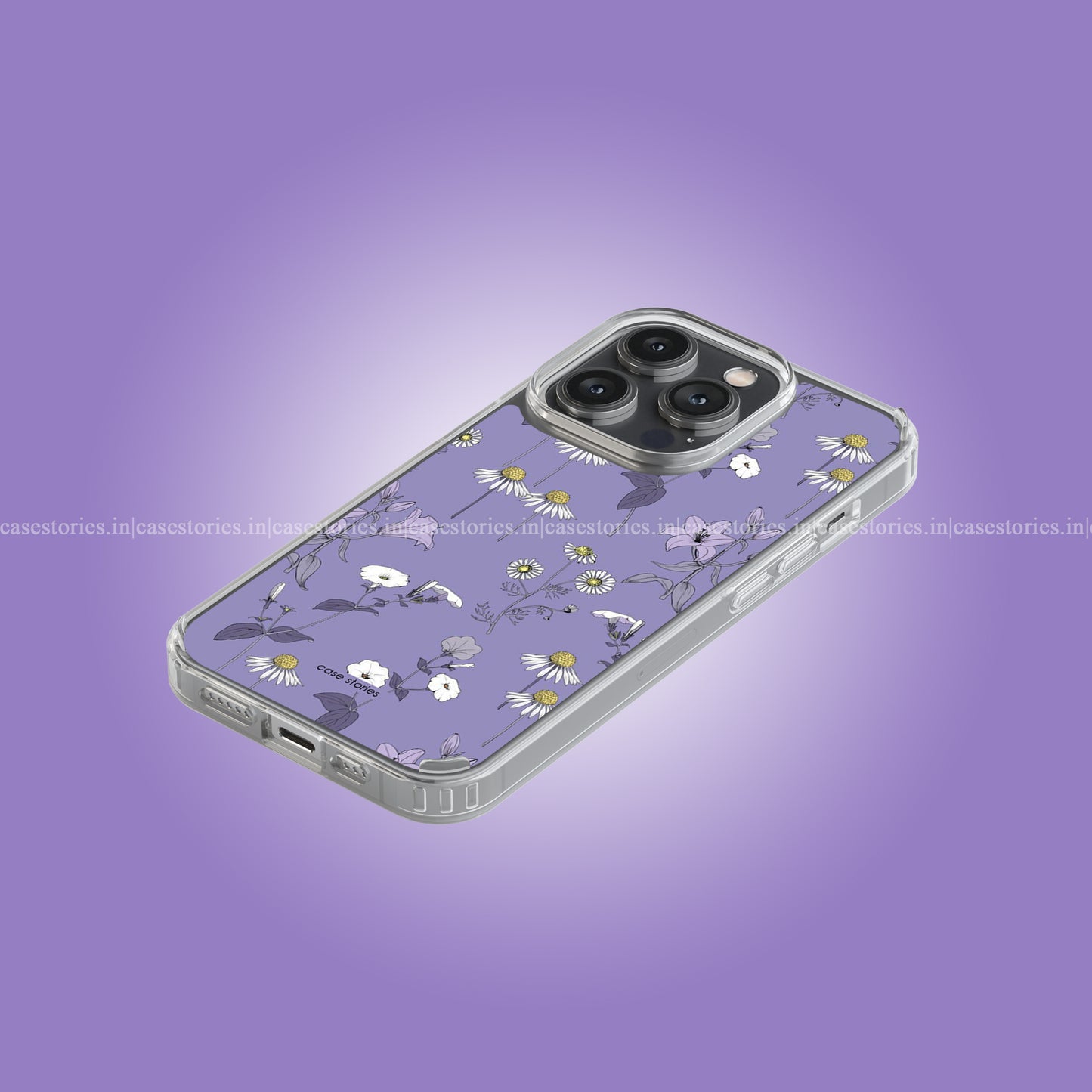 Floral Fantasy Purple Edition Soft Case