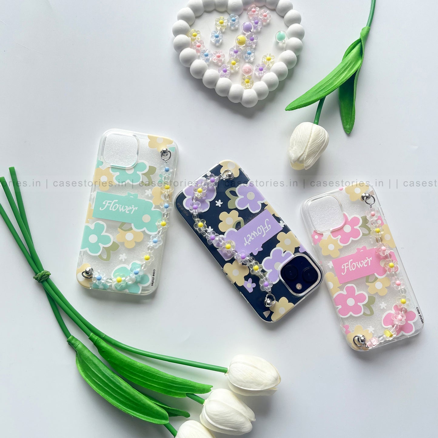 Flower Mood Chain Soft Case