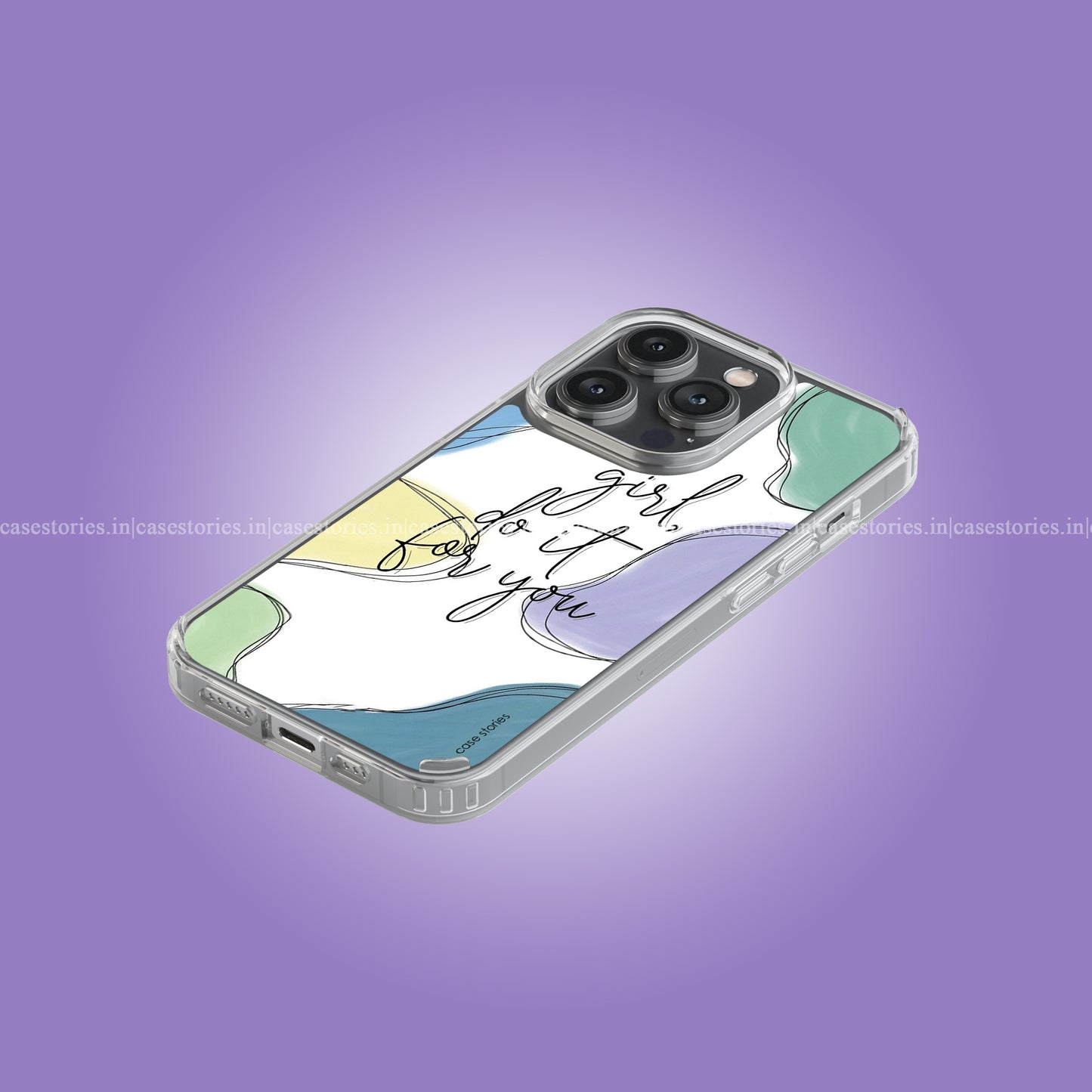 Girl Do It For You Aesthetic Quote Soft Case