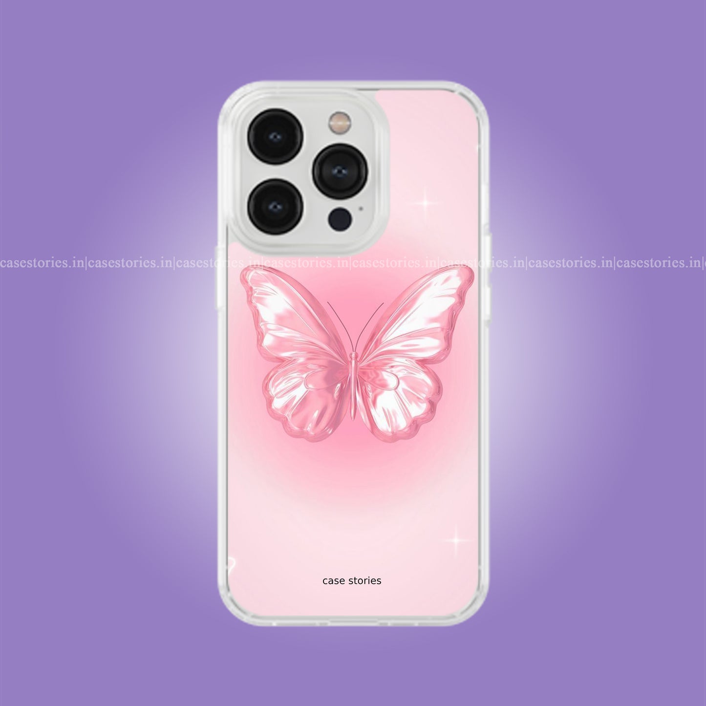 Glitterfly Butterfly Glow Soft Case