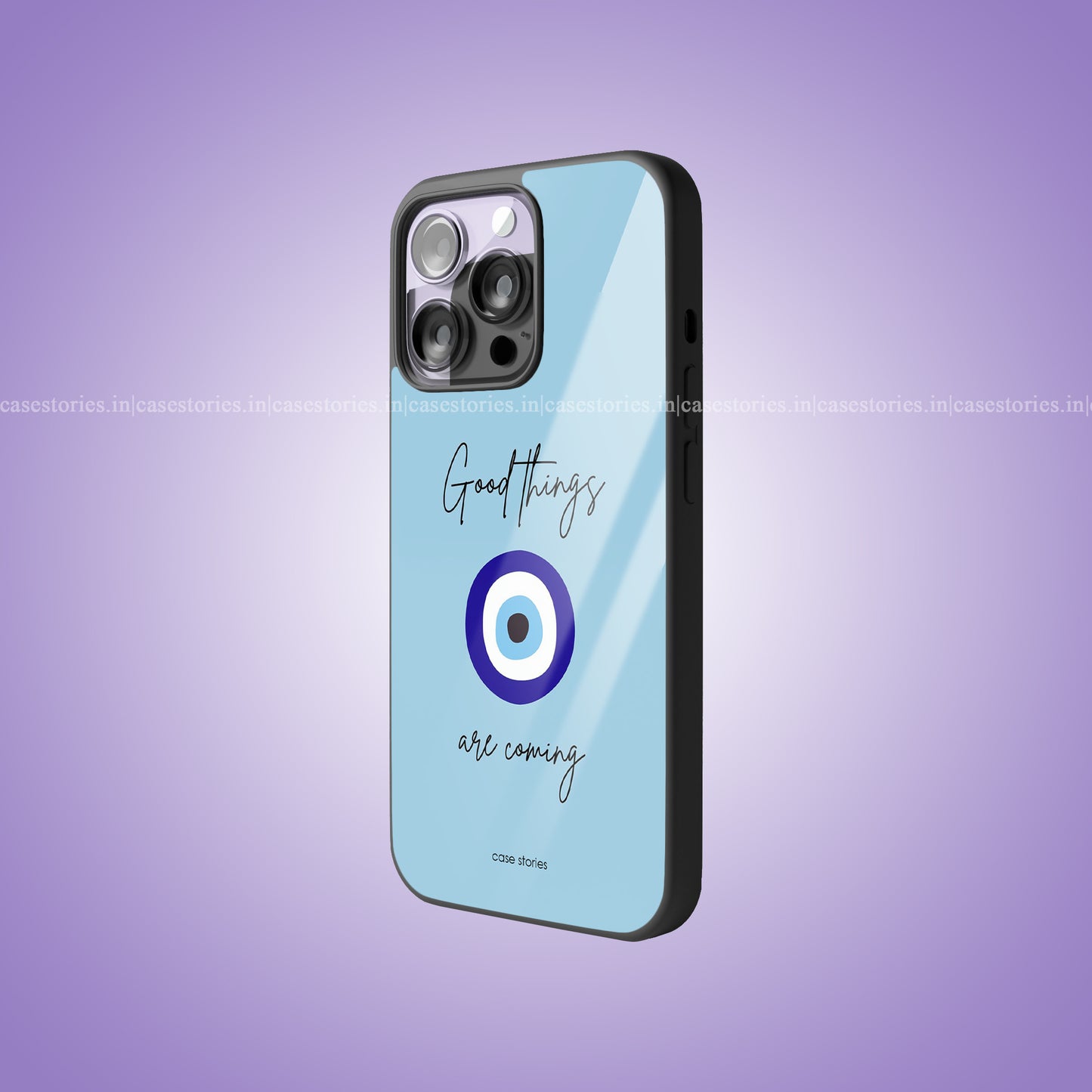 Good Things Are Coming Premium Glossy Phone Case