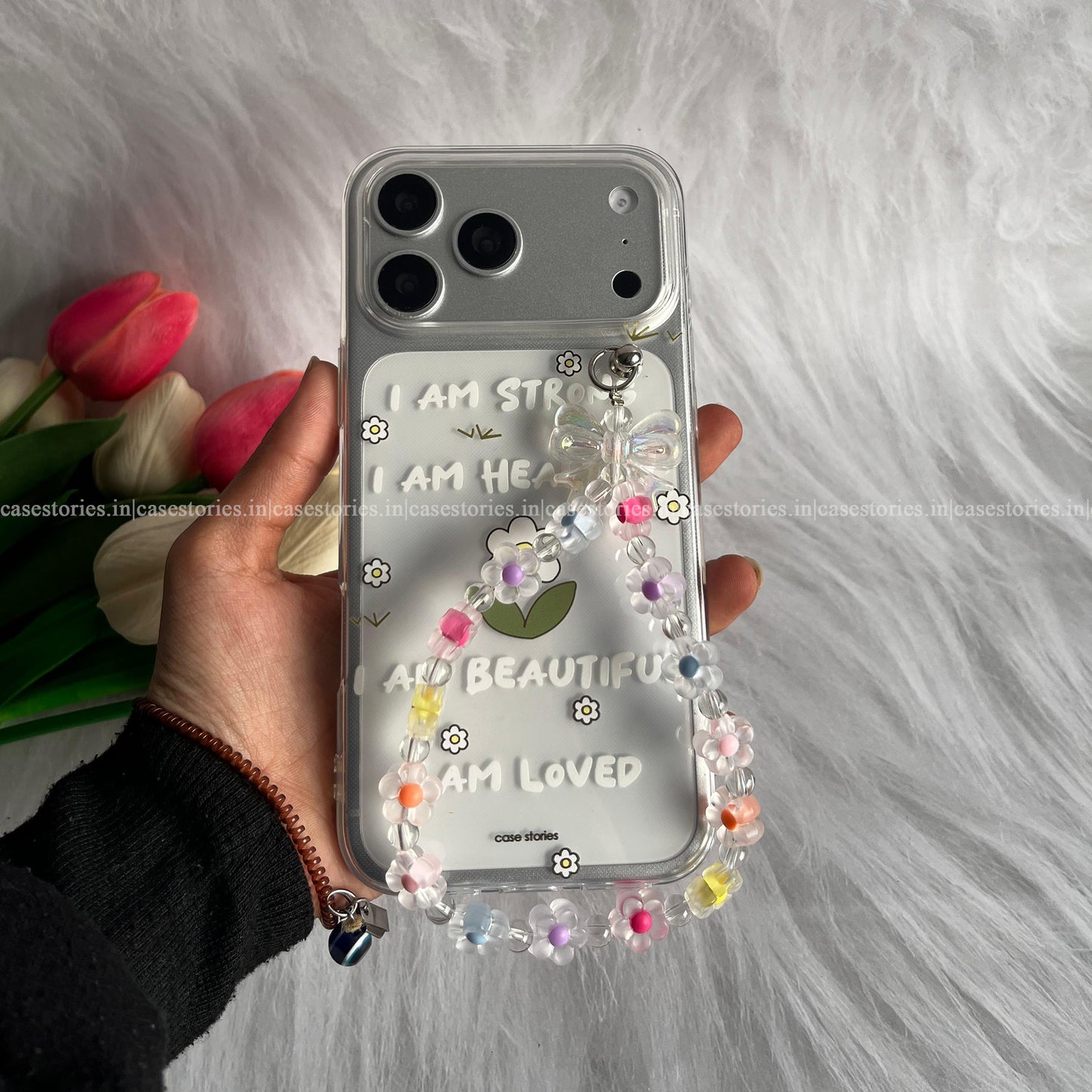 I AM STRONG Chain Soft Case