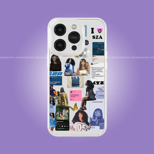 I Love Sza Clear Soft Case