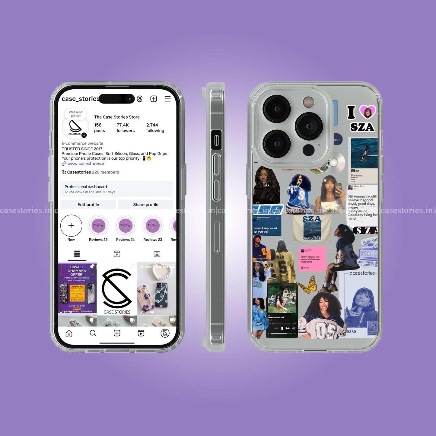 I Love Sza Clear Soft Case