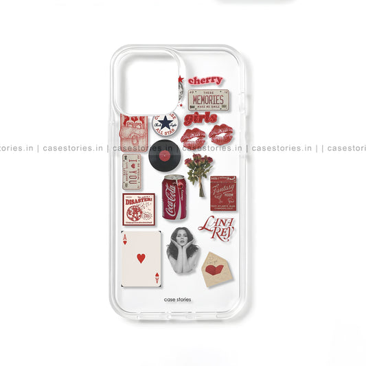 Lana Del Rey Transparent Mobile Cover