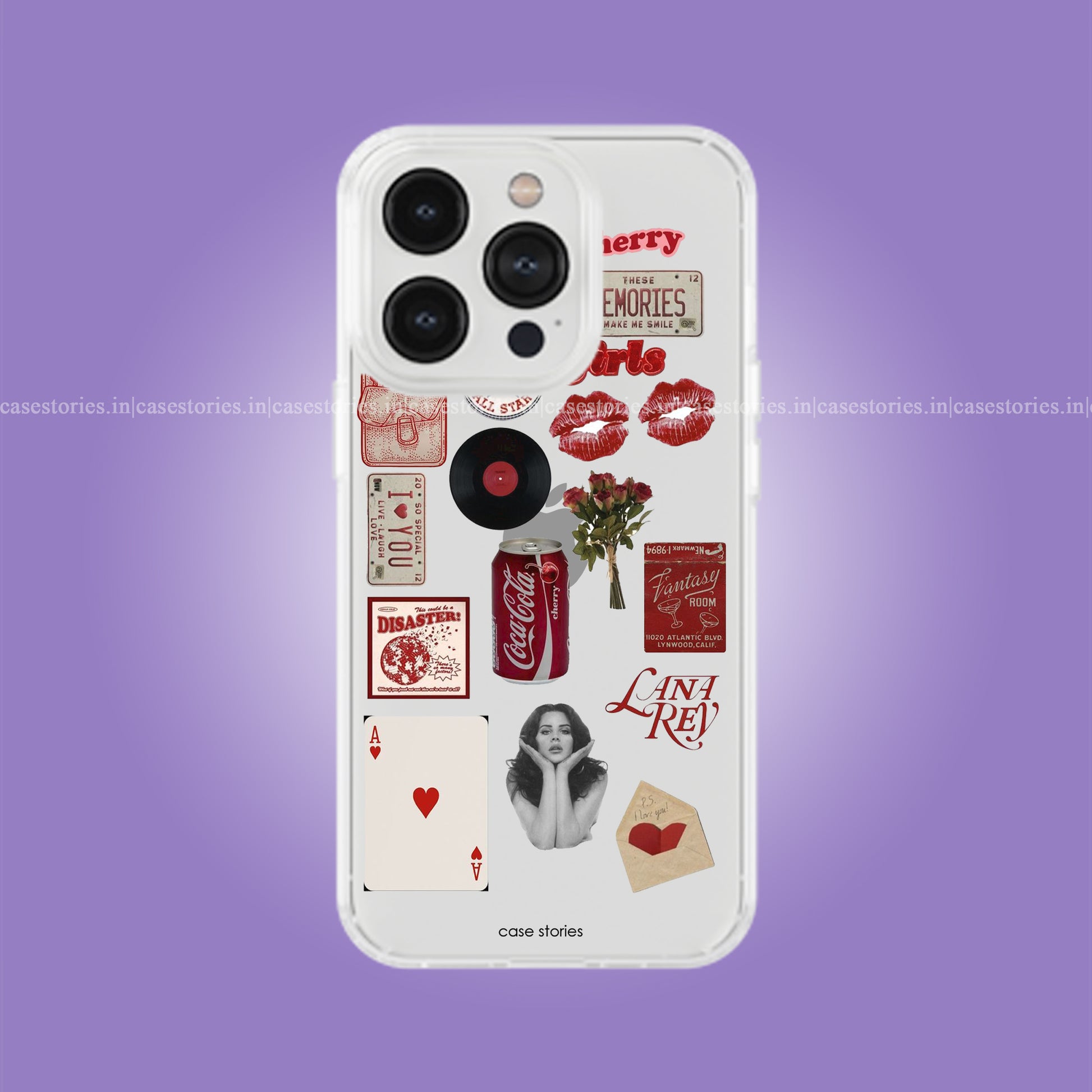 Lana Del Rey Clear Soft Case CASE STORIES Lana Del Rey Clear Soft Case CASE STORIES