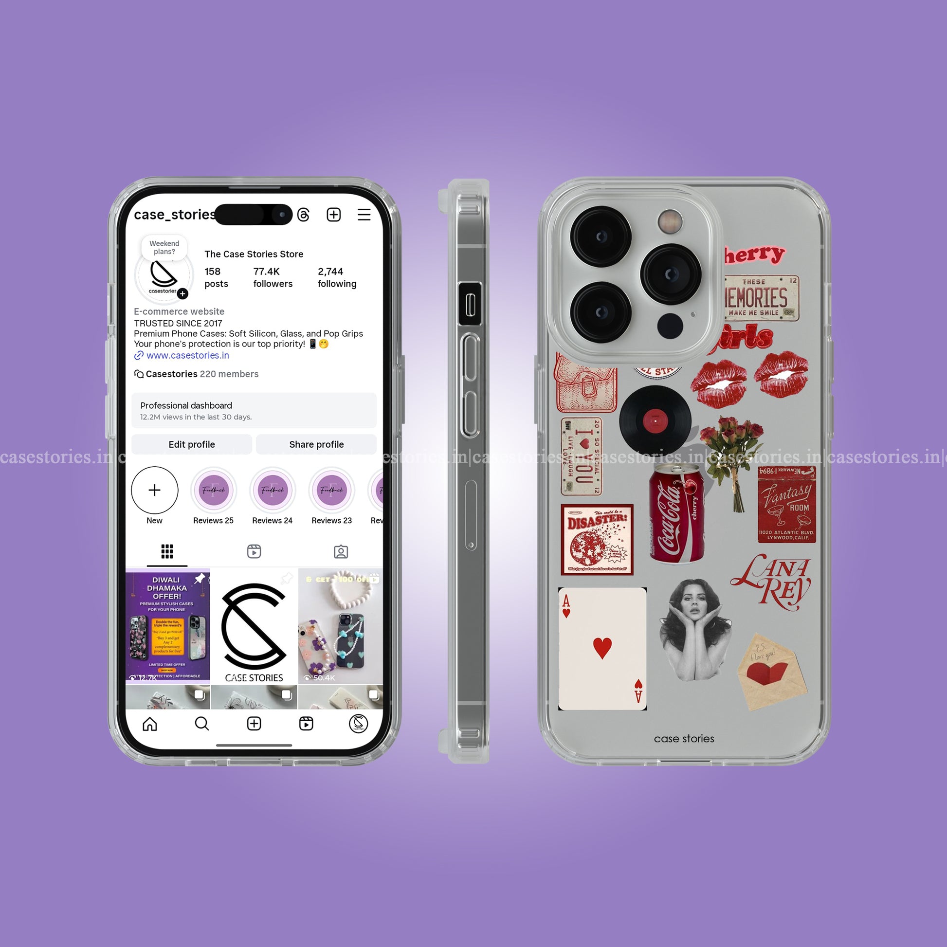 Lana Del Rey Clear Soft Case – CASE STORIES Lana Del Rey Clear Soft Case – CASE STORIES