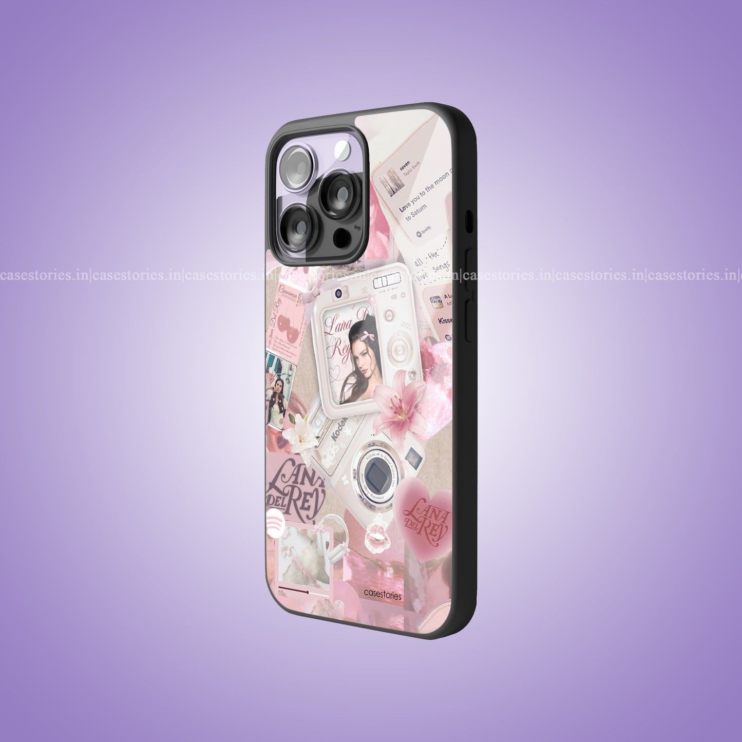 Lana in Pink Premium Glossy Phone Case