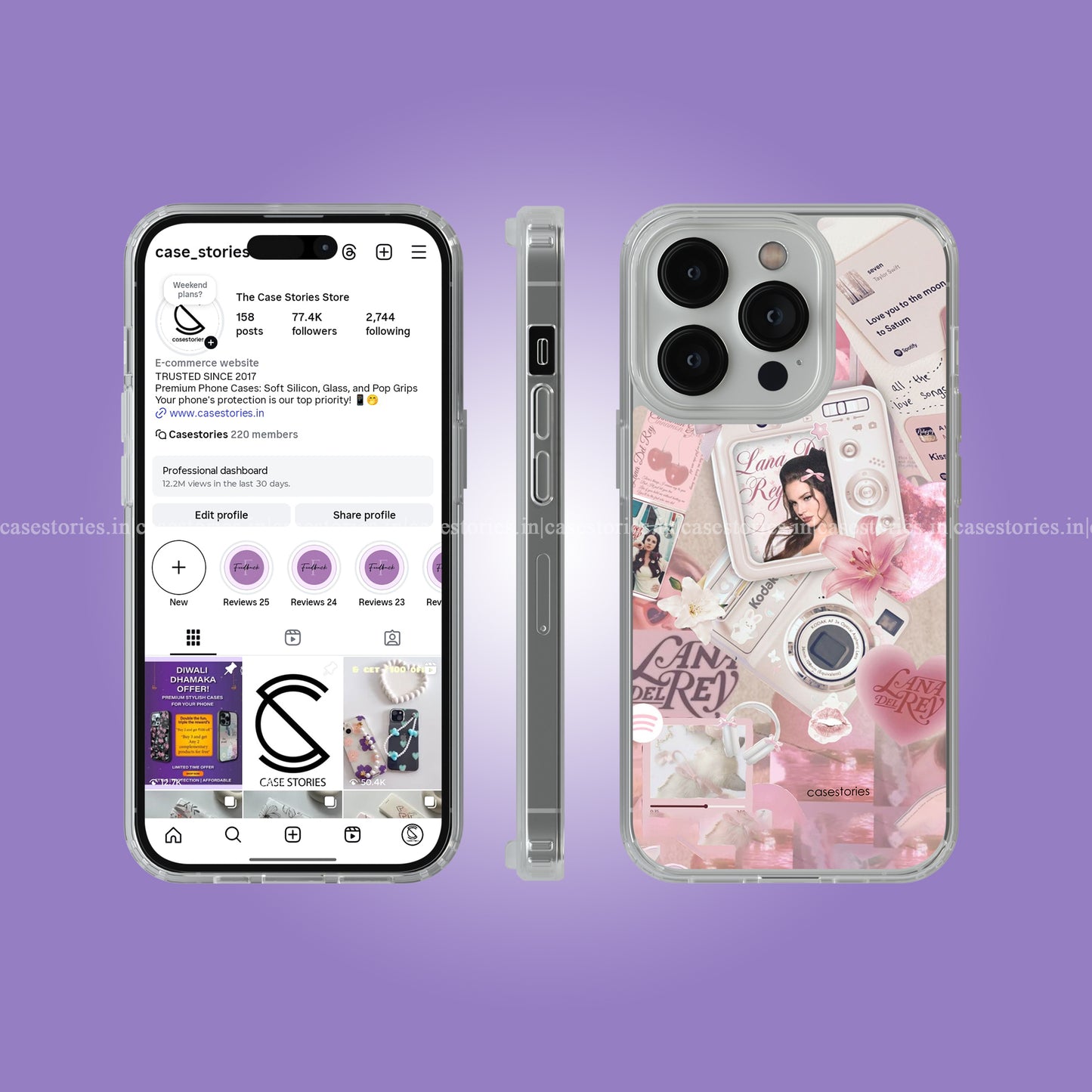 Lana in Pink Soft Case