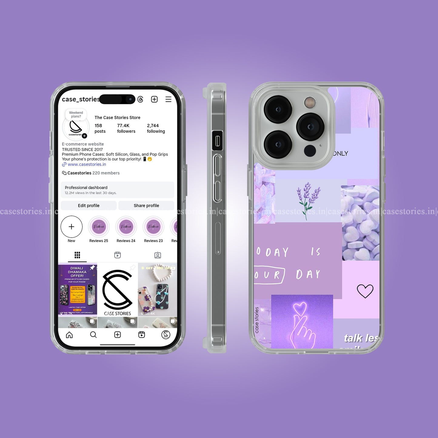 Lavender Moodboard Soft Case