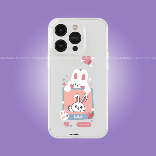 Little Hope Bunny Clear Soft Case