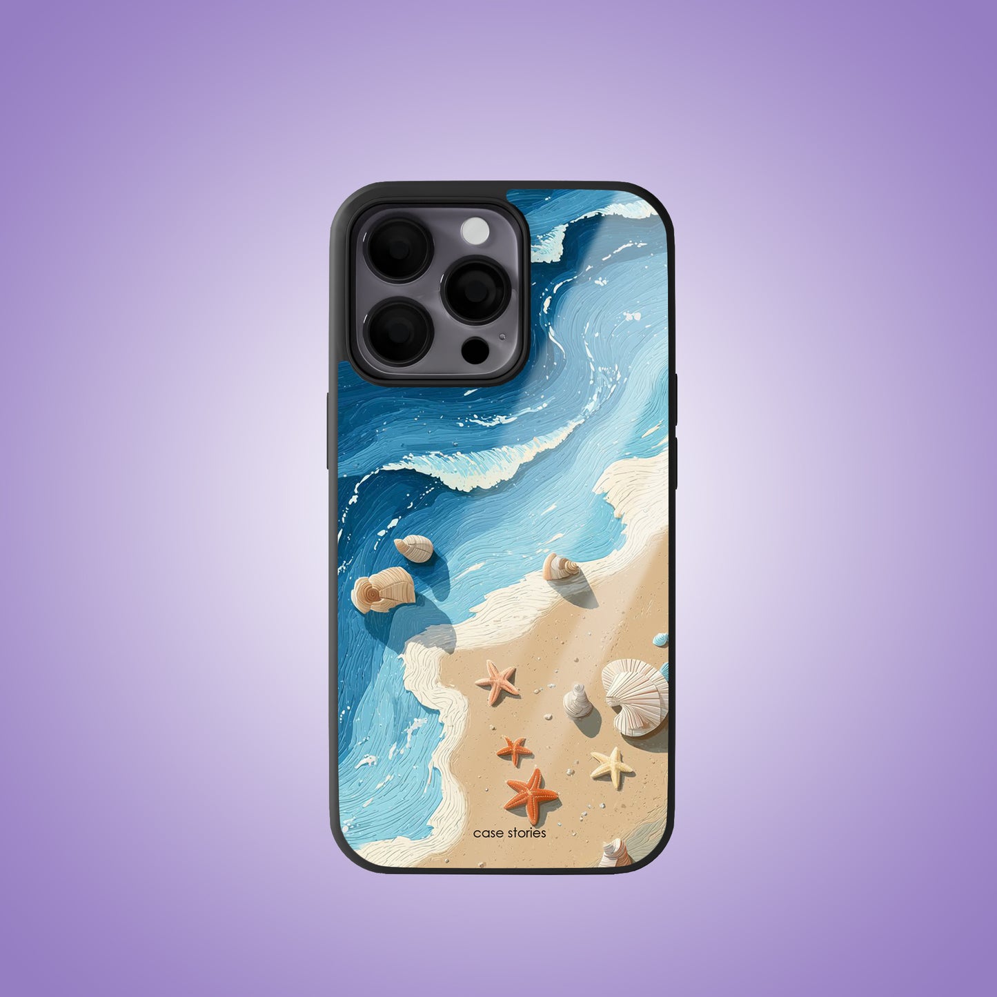 Marine Elegance Premium Glossy Phone Case