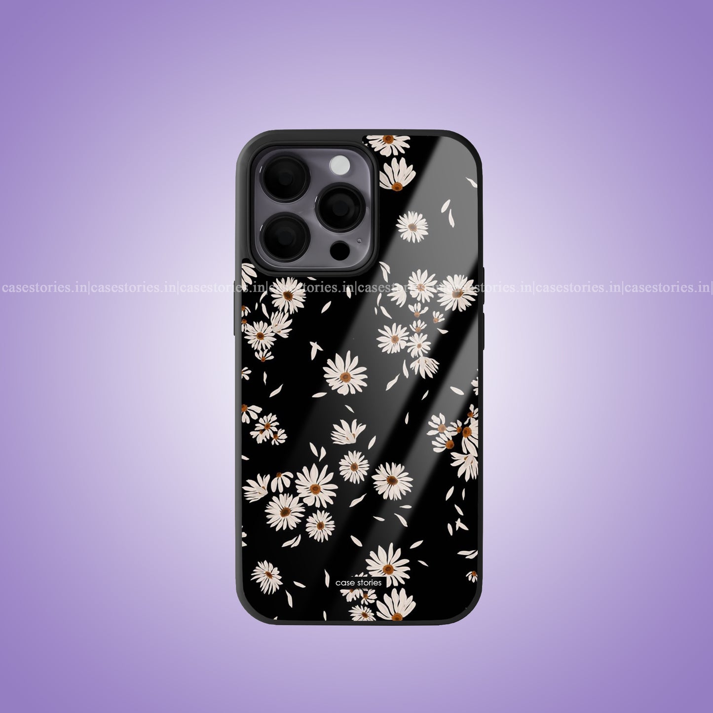 Minimal Floral Vibes Premium Glossy Phone Case