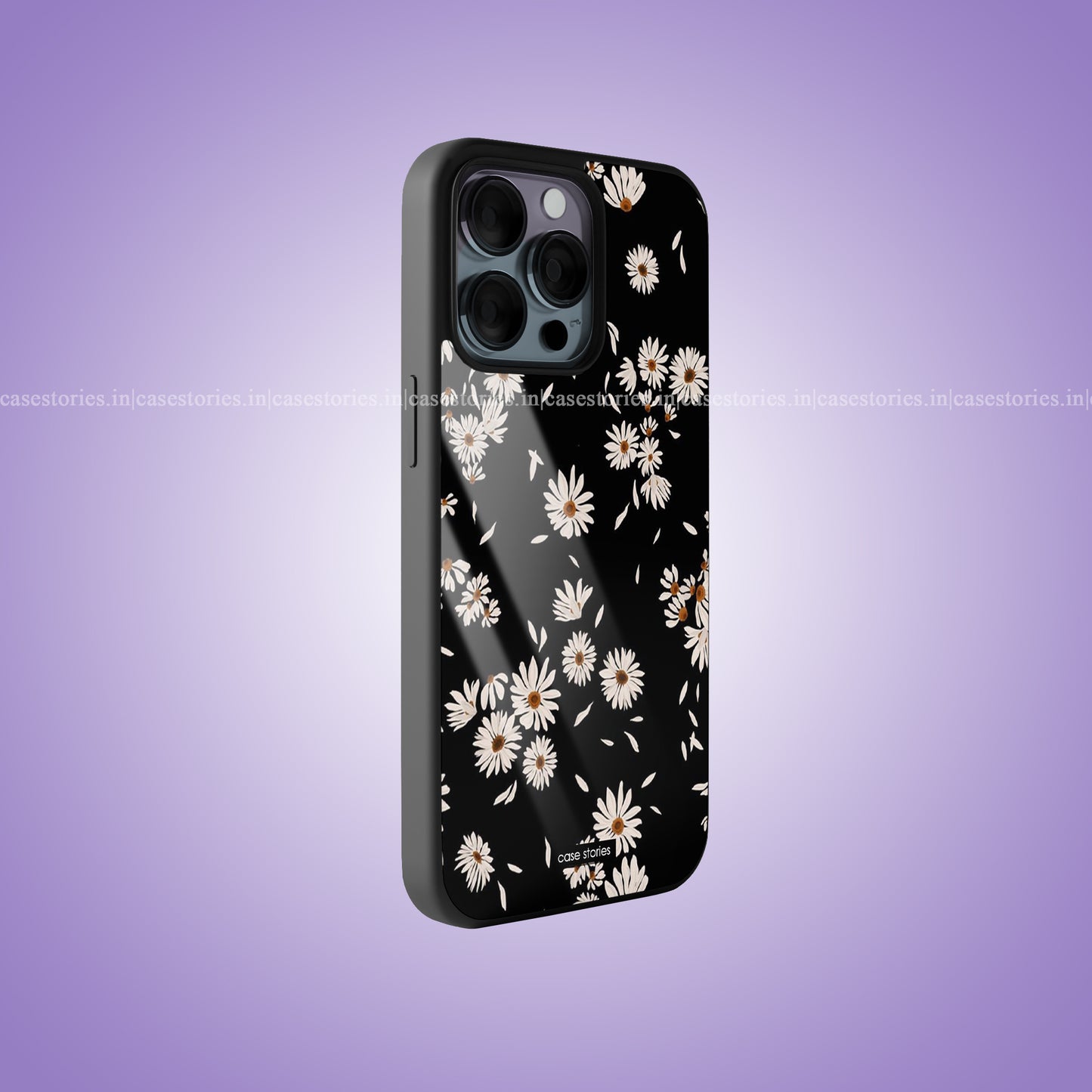 Minimal Floral Vibes Premium Glossy Phone Case