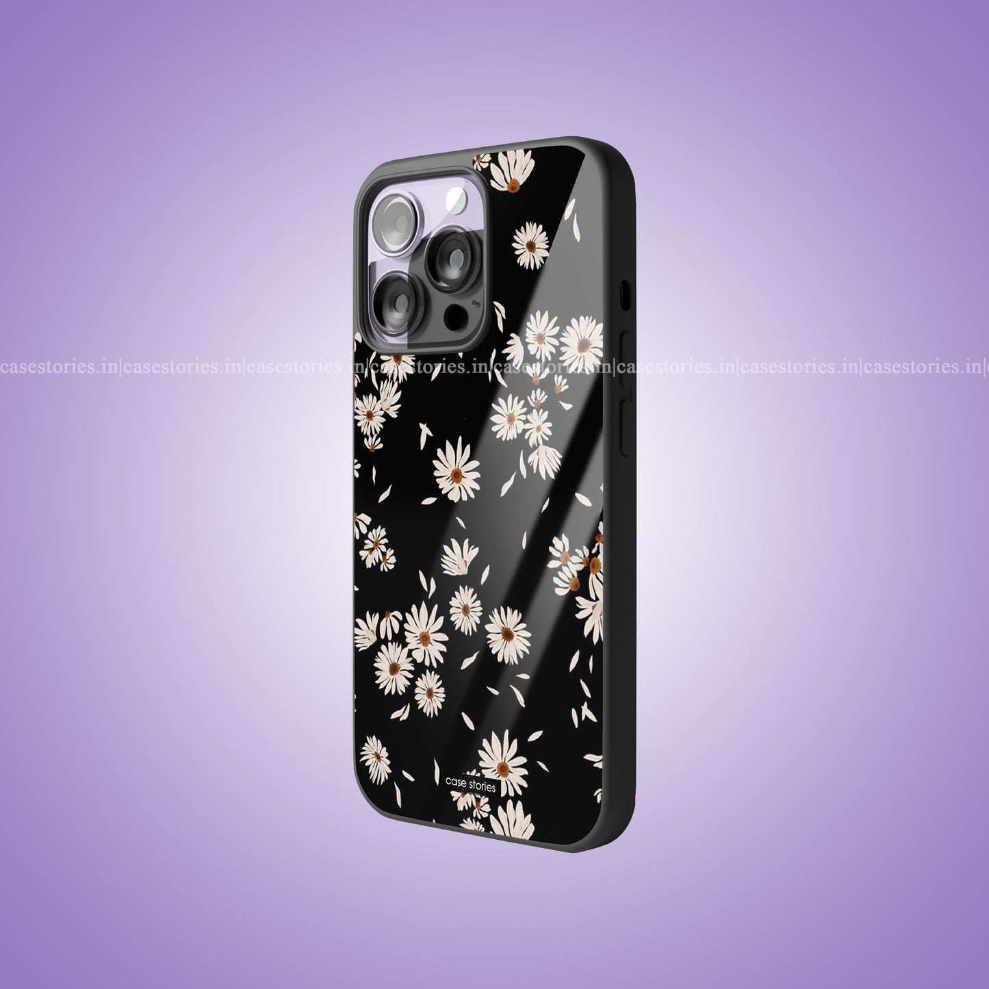 Minimal Floral Vibes Premium Glossy Phone Case