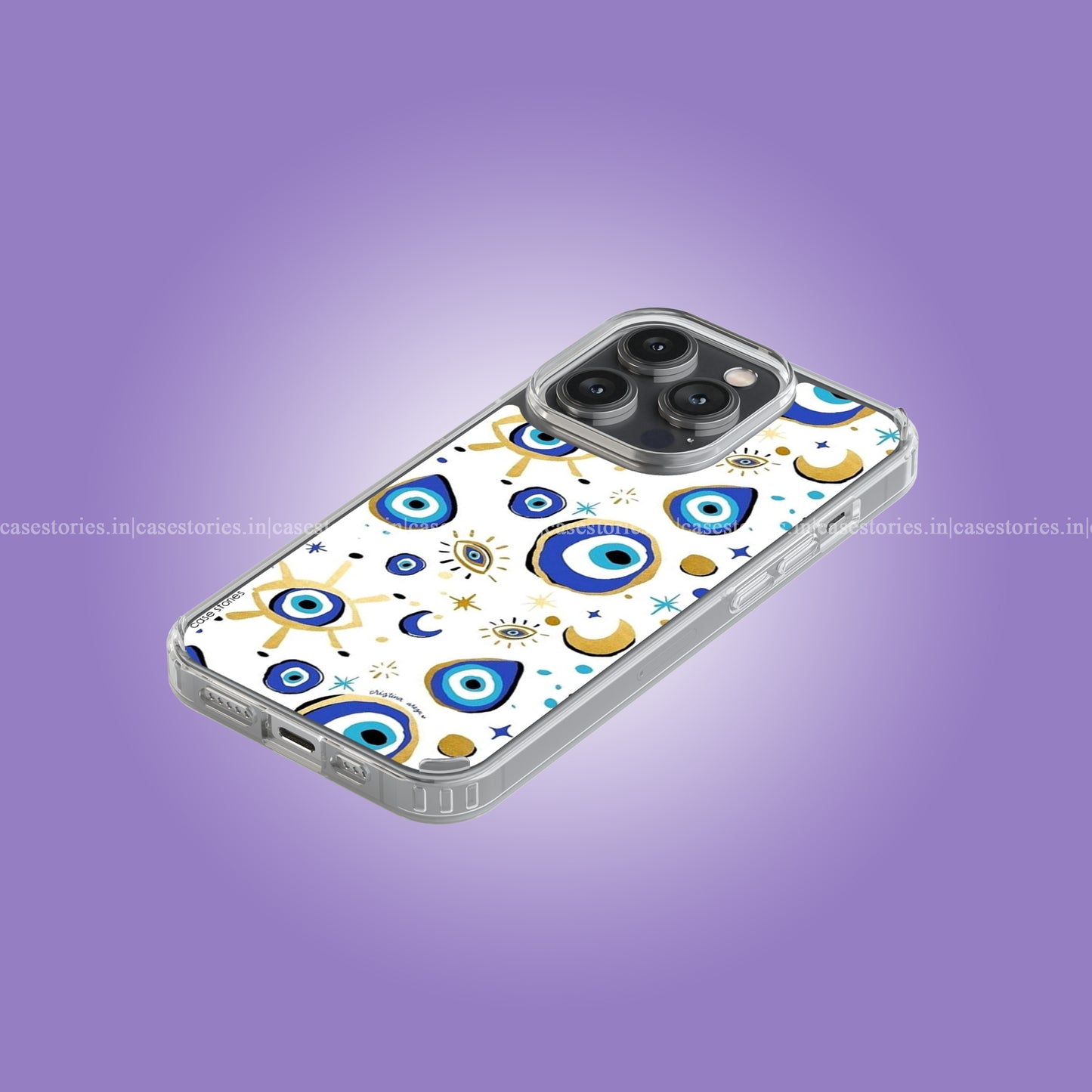 No Bad Vibes Evil Eye Soft Case