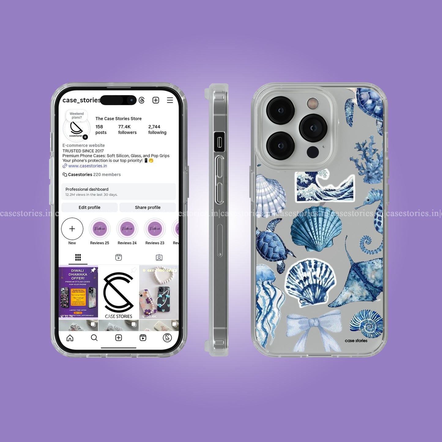 Ocean Muse Clear Soft Case