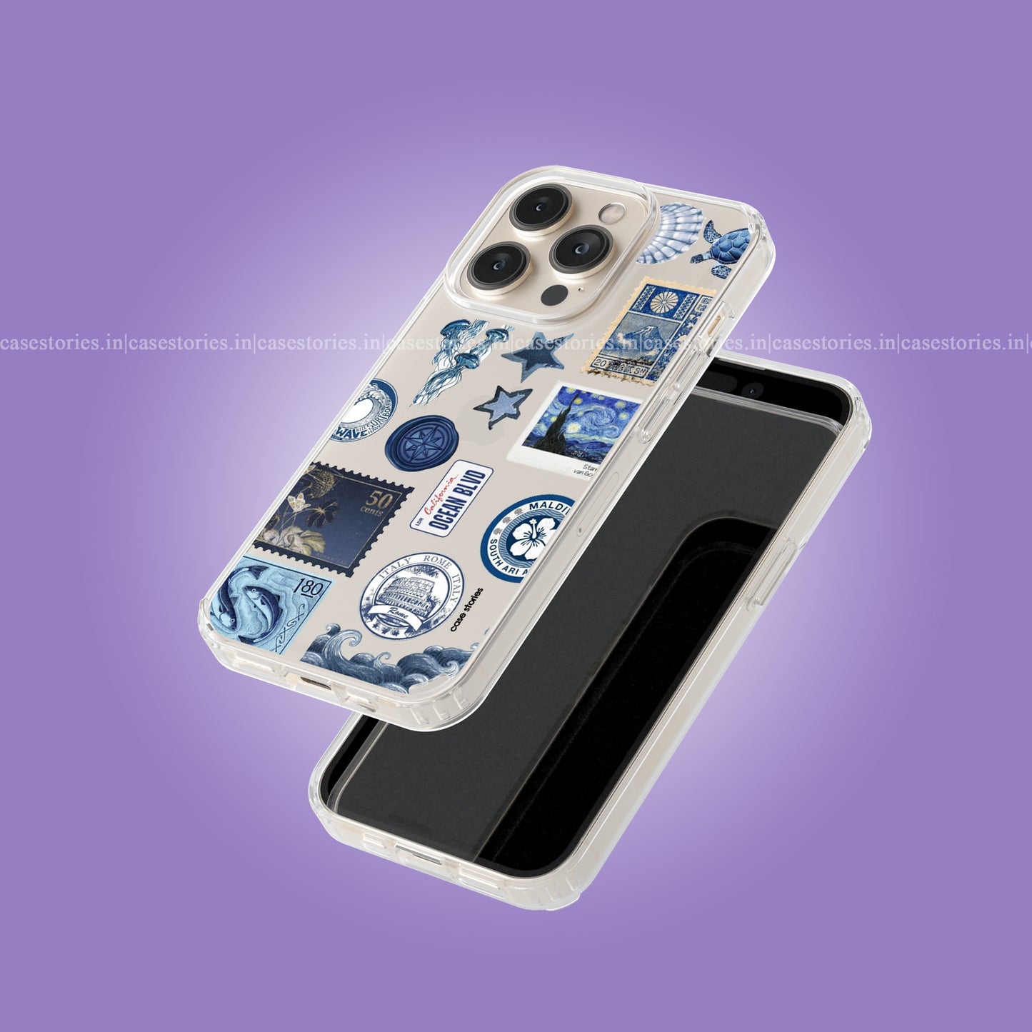 Ocean Whisper Clear Soft Case