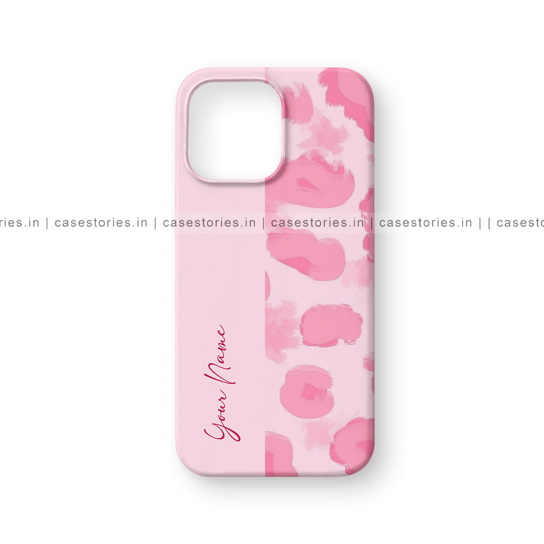 Pink Aesthetic Custom Name Mobile Cover