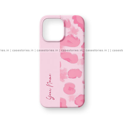 Pink Aesthetic Custom Name Mobile Cover