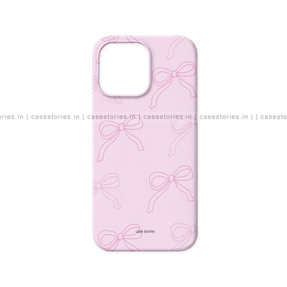 Pink Bow Art Mobile Cover
