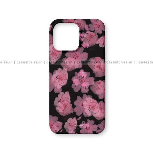 Pink Floral Pattern Mobile Cover