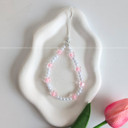 Pink Celestial Pearl Mobile Charm