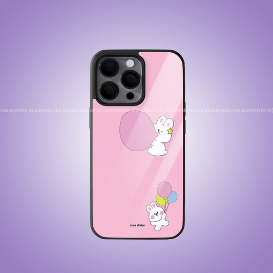 Pink Kawai Premium Glossy Phone Case