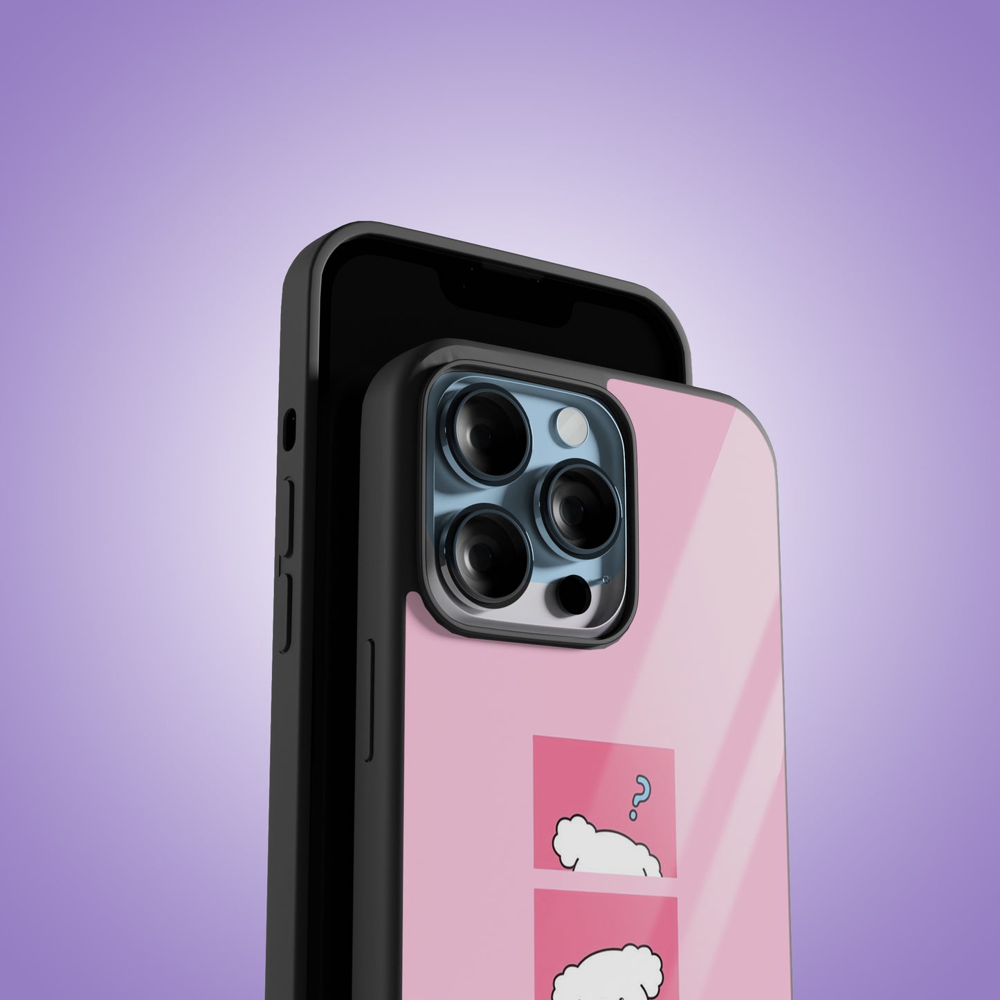 Pink Mochi Premium Glossy Phone Case